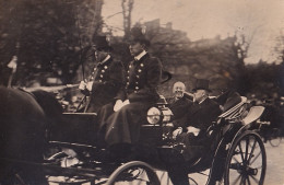 A14-75) PARIS - CARTE PHOTO - LE 13/1/1919 - RECEPTION - LE PRESIDENT WILSON ET MR POINCARRE - ( 2 SCANS ) - Ricevimenti