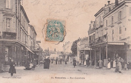 A15-47) TONNEINS - RUE GAMBETTA - ANIMEE - HABITANTS - EN 1904   - Tonneins