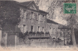 A19-47) ASTAFFORT - ECOLE COMMUNALE DE GARCONS - ANIMEE - ECOLIERS - EN  1914 - Astaffort