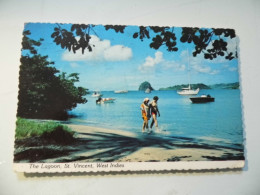 Cartolina Viaggiata "The Lagoon, St. Vincent West Indies" 1969 - Saint Vincent En De Grenadines