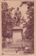 A25-31) MURET - STATUE DU MARECHAL NIEL  - ANCIEN MINISTRE DE LA GUERRE - NE A MURET EN 1802 ...( 2 SCANS ) - Muret