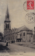 A2-92) CHATILLON - SEINE - L ' EGLISE - ANIMEE - HABITANTS - EDIT. LAVAL  - EN  1908 - Châtillon