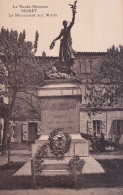 A16-31) MURET - HAUTE GARONNE - LE MONUMENT AUX MORTS - BISTRE -  ( 2 SCANS )  - Muret