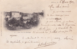  A20-24) RIBERAC - UNE VUE DE RIBERAC - EN 1902 - ( 2 SCANS ) - Riberac