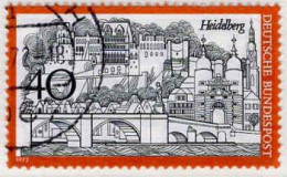 RFA Poste Obl Yv: 597 Mi:747 Heidelberg (Beau Cachet Rond) (Thème) - Puentes