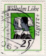 RFA Poste Obl Yv: 559 Mi:710 Wilhelm Löhe Pasteur (Beau Cachet Rond) (Thème) - Médecine