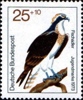 RFA Poste N** Yv: 604 Mi:754 Jugendmarke Fischadler (Thème) - Adler & Greifvögel