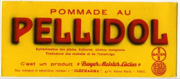 Buvard  24.2 X 10.3 PELLIDOL  Produit    Bayer-Meister-Lucius  Littérature Et échantillon Chez Igepharma  Paris - Chemist's