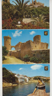 3x Palma De Mallorca: Catedral, Castillo De Bellver, Cala C'an Barbará - (Baleares, Espana/Spain) - Palma De Mallorca