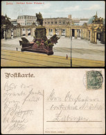 Ansichtskarte Lichterfelde-Berlin Denkmal Kaiser Wilhelm I. 1906 - Lichterfelde