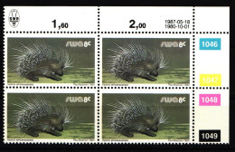 Südwestafrika 483 Y Postfrisch Viererblock / Wildtiere #IP557 - Namibie (1990- ...)