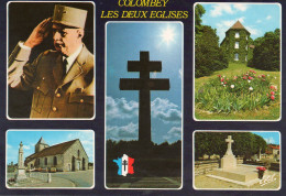 (52) COLOMBEY LES DEUX EGLISES, Mutivue  Mémorial, La Boisserie, Croix De Lorraine, Général De Gaulle  4209 W ( Ht Marne - Colombey Les Deux Eglises