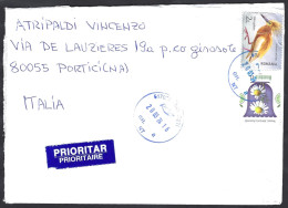 ROMANIA 2024 PRIORITARIA  2 Val Fu - Storia Postale