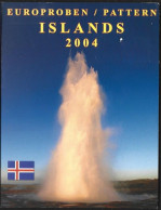 SERIE € ESSAIS 2004 . ISLANDS. - Privéproeven