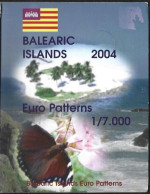 SERIE € ESSAIS 2004 . ILES BALEARES. - Privéproeven