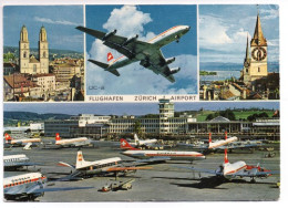 Postkarte: Flughafen Zürich-Kloten Von Zürich - Non Classificati