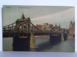 Postkarte: Bremen - Grosse Weserbrücke Von Bremen - Ohne Zuordnung