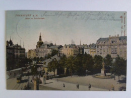 Postkarte: Frankfurt A. M. - Blick Auf Schillerplatz Von Frankfurt Am Main - Non Classificati