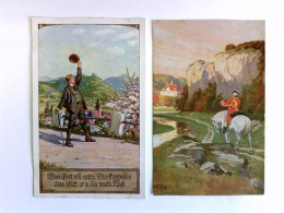 2 Postkarten Von Verein Für Das Deutschtum In Ausland, Berlin (Hrsg.) - Non Classés