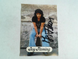 Autogrammkarte Mit Original Widmung Von Fleming, Joy - Non Classés