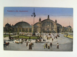 Postkarte: Frankfurt A. M., Hauptbahnhof Von Frankfurt Am Main - Ohne Zuordnung