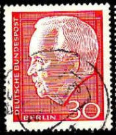 Berlin Poste Obl Yv:289/290 Heinrich Lübke (cachet Rond) - Used Stamps