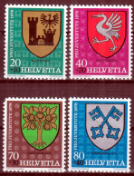 Switzerland / Helvetia / Schweiz / Suisse 1978 ⁕ Coats Of Arms, Pro Juventute Mi.1142-1145 ⁕ 4v MNH - Neufs