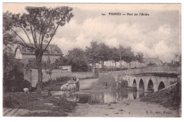 FISMES Pont Sur L'Ardre (carte Animée) - Fismes