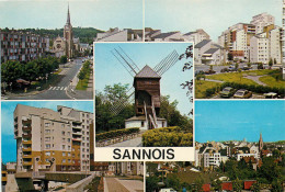 Sannois, Multi Vues (scan Recto-verso) KEVREN0126 - Sannois