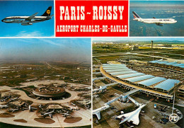 Roissy En France, Charles De Gaulles, Aerogares 1 Et 2, Multi Vues  (scan Recto-verso) KEVREN0117 - Roissy En France