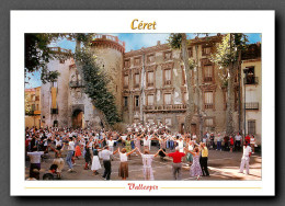 Ceret, Sardane Au Pied De La Porte De France 2 (scan Recto-verso) KEVREN0154 - Ceret