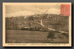 Monclar De Quercy, Vue Panoramique (scan Recto-verso) KEVREN0152 - Montclar De Quercy