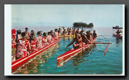  Tahiti, Course De Pirogues Au 14 Juillet (scan Recto-verso) KEVREN0145 - Polynésie Française