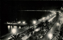 Nice, Promenade Des Anglais La Nuit, Le Gallus (scan Recto-verso) KEVREN0136 - Niza La Noche