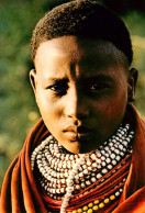 AFRIQUE TRIBES OF KENYA Borana Boy Portrait Jeune H Carte Vierge Non Voyagé   (scan Recto-verso) KEVREN0175 - Kenia