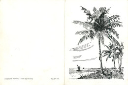 Martinique Fort De France Papeterie Relief (scan Recto-verso) KEVREN0165 - Fort De France