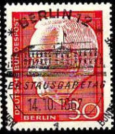 Berlin Poste Obl Yv:289 Mi:314 Heinrich Lübke Deutscher Bundespräsident (TB Cachet à Date) 14-10-67 - Gebruikt