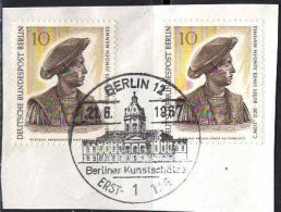 Berlin Poste Obl Yv:278 Mi:303 C.Meit Büste Eines Jungen Mannes (TB Cachet à Date) - Used Stamps