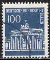 Berlin Poste Obl Yv:261 Mi:290 Brandenburgertor Berlin (cachet Rond) - Usati