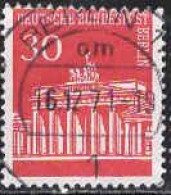 Berlin Poste Obl Yv:259 Mi:288 Brandenburgertor Berlin (TB Cachet à Date) 16-12-71 - Usados