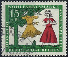 Berlin Poste Obl Yv:243 Mi:267 Wohlfahrtsmarke Aschenputtel Cendrillon (beau Cachet Rond) - Gebruikt