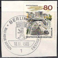 Berlin Poste Obl Yv:238 Mi:262 Stadtautobahn (TB Cachet à Date) Berlin 18-11-65 - Gebraucht
