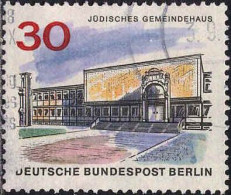 Berlin Poste Obl Yv:233 Mi:257 Jüdisches Gemeindehaus (cachet Rond) - Gebruikt