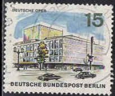 Berlin Poste Obl Yv:231 Mi:255 Deutsche Oper (Beau Cachet Rond) - Usados