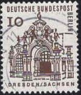 Berlin Poste Obl Yv:219 Mi:242 Pavillon Des Remparts Dresden (Beau Cachet Rond) - Gebraucht