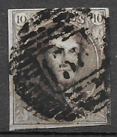 OBP10 Met 4 Randen En Gebuur, Met Balkstempel P137 Aeltre (vrij Onduidelijk, Zie Scans) - 1858-1862 Medaillons (9/12)