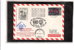 TEM20441 -  ST.POELTEN 24.5.1990  /  83. BALLONPOSTFLUG -  NETTO KATALOG NR. 83b   - BALLON "  OE-RZC  " - Airships