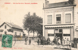 FRANCE - Corbigny - Café Des Barrières - Boussard Propriétaire - Animé - Carte Postale Ancienne - Corbigny