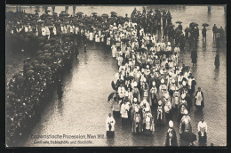 AK Wien, Eucharistische Prozession 1912, Cardinäle, Erzbischöfe Und Bischöfe  - Sonstige & Ohne Zuordnung