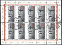 1768 Kriegsgräberfürsorge - 10er-Bogen, ESSt - 1991-2000